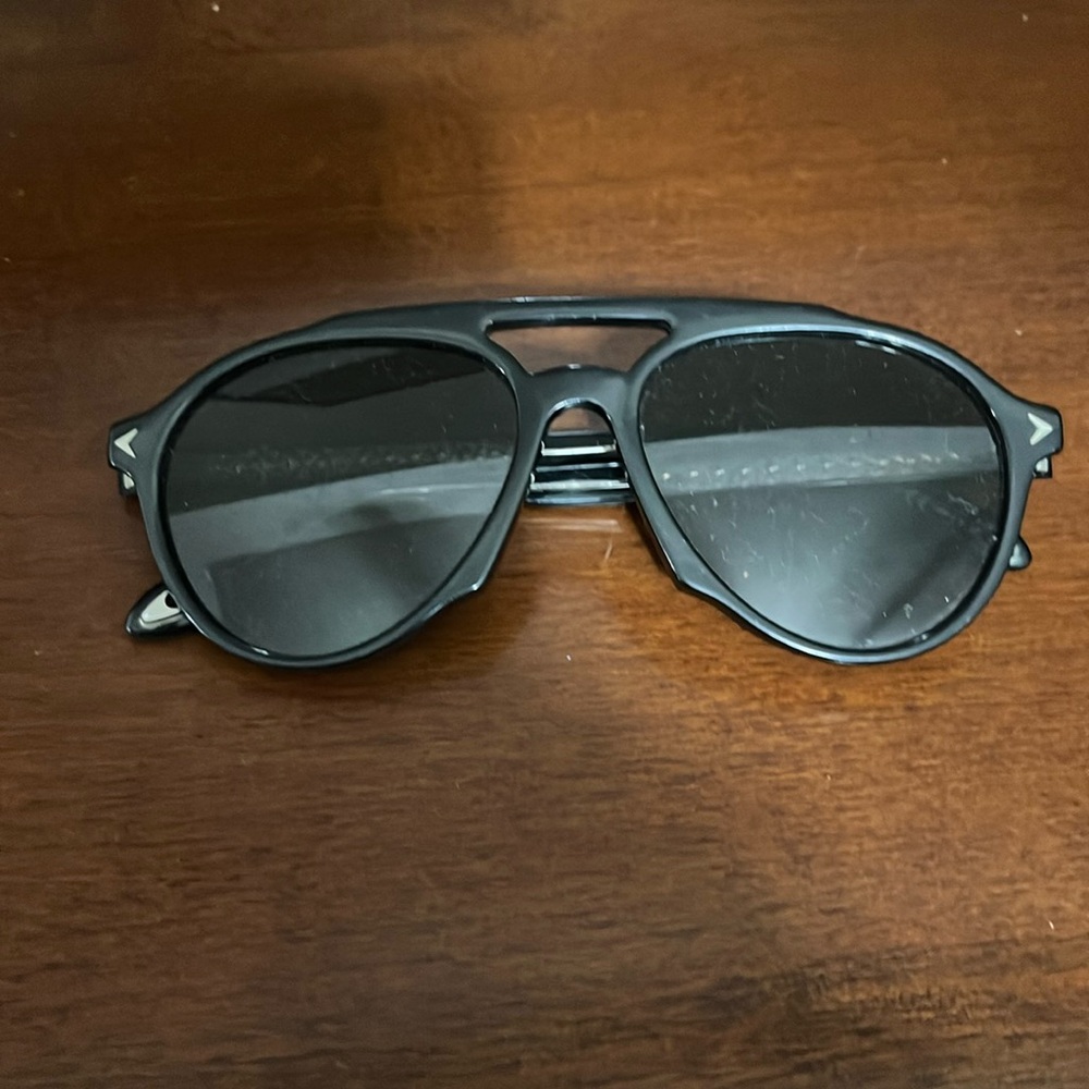 Givenchy Black Aviator Sunglasses